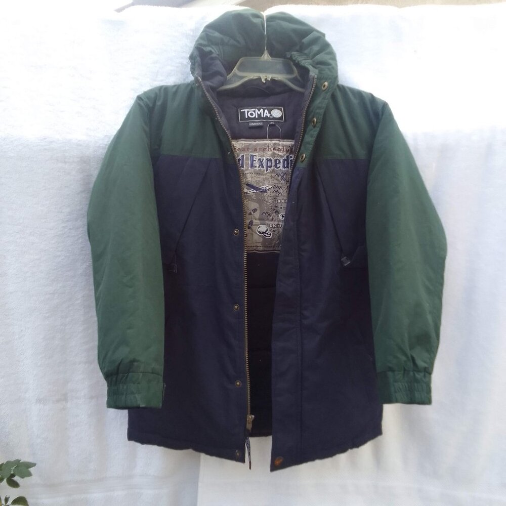 Your best offer? Toma high-quality thick quilted warm hooded winter bomber